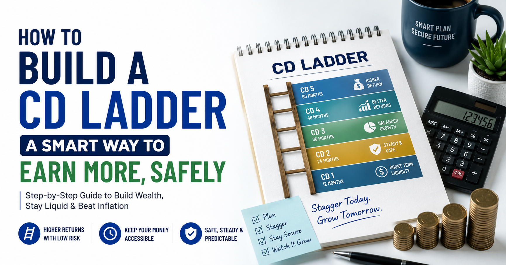 Build a CD Ladder for Higher Returns 2026 | Measurely | Measurely